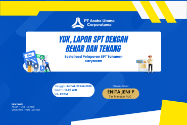 Sosialisasi Pelaporan SPT Tahunan Karyawan ASABA GROUP